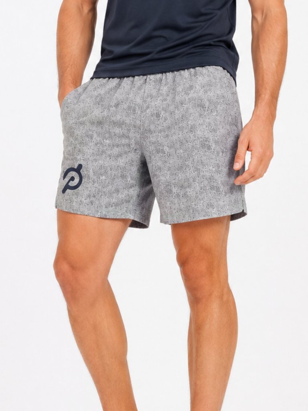 Peloton United Turin Lined Running Shorts Mens Size S Green Gym